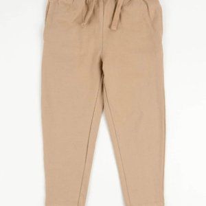 NWT Leveret Brand Beige Drawstring Pants Size Youth 10Y